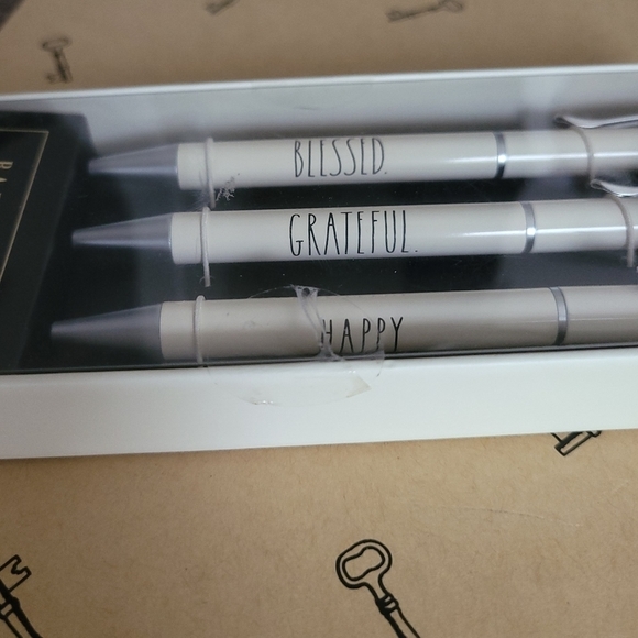 Rae Dunn Notebook Journal Pen Desk Set - Picture 2 of 11